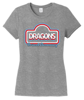 Ladies Crew neck tee-DRS23