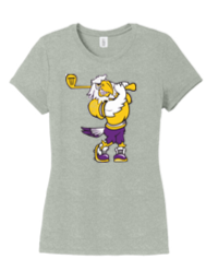 Swinging Eagle Ladies V Neck Tee - JGB23