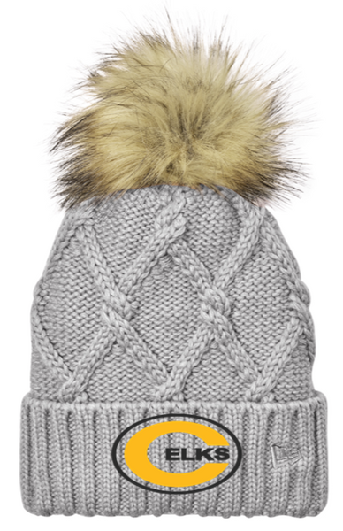 New Era ® Faux Fur Pom Beanie  - YLAX24