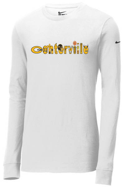 Adult NIKE Dri fit Long Sleeve Tee-PVNS25