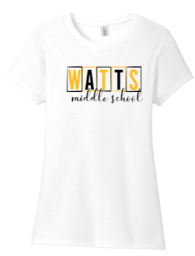 Ladies Crew neck tee-WTS23