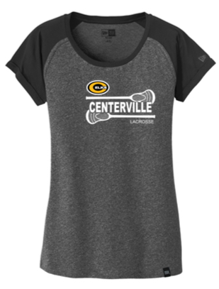 New Era® Ladies Heritage Blend Varsity Tee - LLAX25