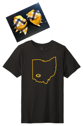 COMBO 4" Bow & T-Shirt  - PSV24