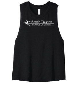 BELLA+CANVAS Women’s Racerback Cropped Tank