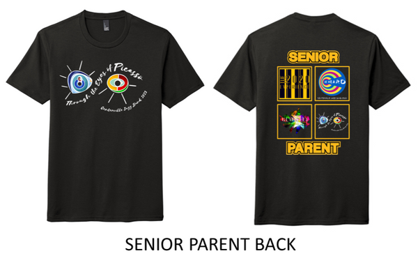 Senior & Senior PARENT Tee shirt  Ladies & Unisex Adult Tee- CJB23