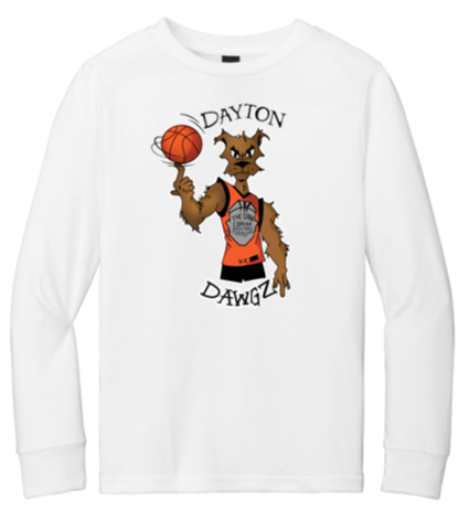 Youth & Adult Long Sleeve Tri blend Tee - DAYDAW25