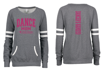 Ladies Varsity Fleece Crew Neck Pullover