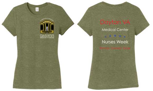 Nurses' Week Ladies Tri-blend Tee-NVA25