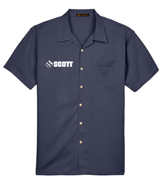 Harriton Men's Bahama Cord Camp Shirt - SCOTT24