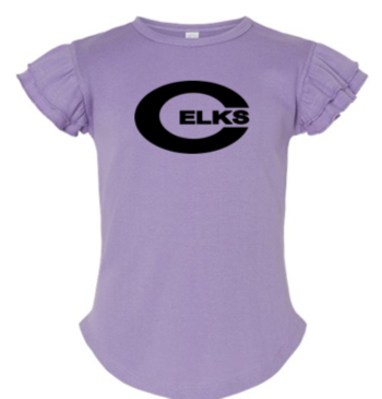 Toddler Flutter Sleeve Tee - PVNS25