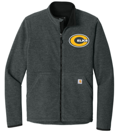 Carhartt® Textured Full-Zip Fleece Jacket - JHM24