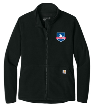 Ladies Carhartt® Textured Full-Zip Fleece Jacket - CLSC24
