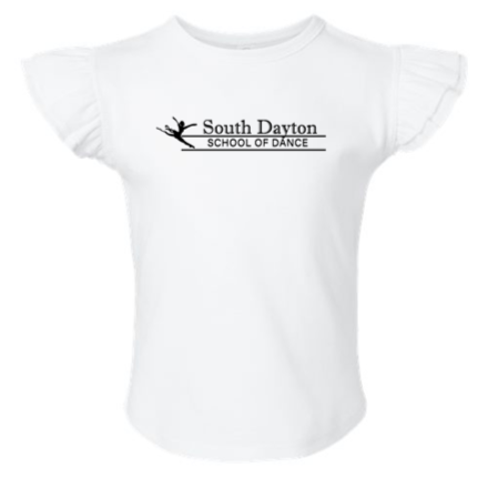 Toddler Flutter Sleeve Tee - SDSD25