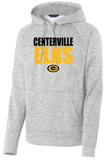 Electric Heather Fleece Hooded Pullover - PVS23