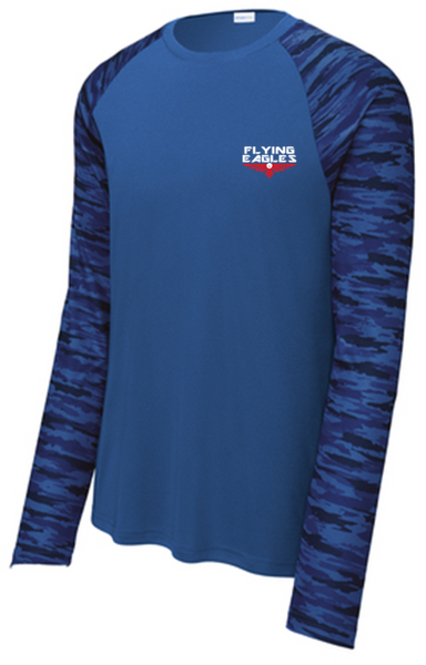 Drift Camo Colorblock Long Sleeve Tee - CLSC24
