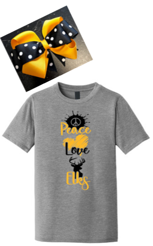4" Bow & T-Shirt COMBO - PVNS25