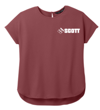 Women's Mercer+Mettle™  Stretch Crepe Crew  - SCOTT25