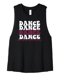 BELLA+CANVAS Women’s Racerback Cropped Tank
