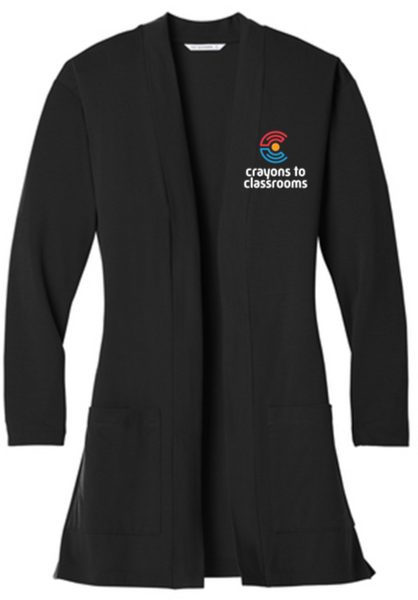 Ladies Concept Long Pocket Cardigan - CTC24