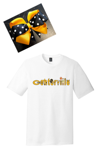 4" Bow & T-Shirt COMBO - PVNS25