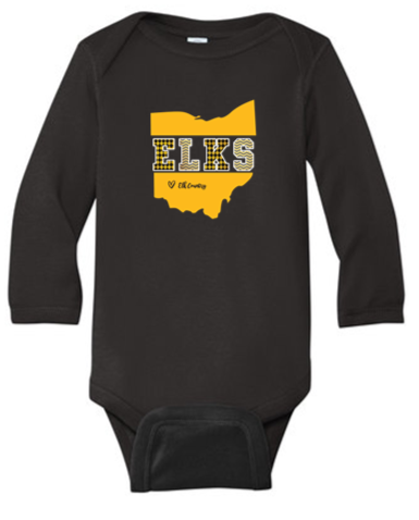 Infant Long Sleeve Baby Rib Bodysuit - PVNS25
