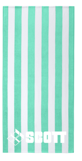 Port Authority ® Value Cabana Stripe Beach Towel - SCOTT25