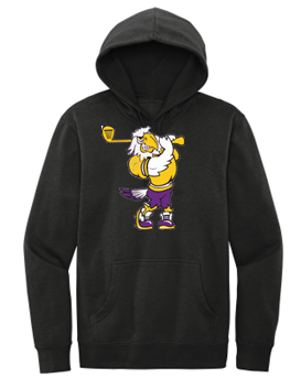 Swinging Eagle Adult Hoodie - JGB23