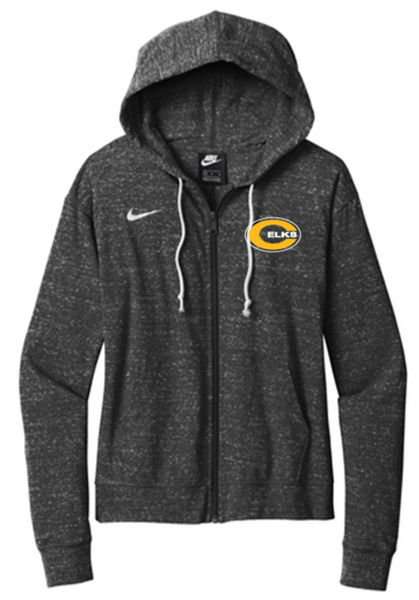 Nike Ladies Gym Vintage Full-Zip Hoodie - PVNS25