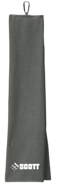 Port Authority® Waffle Microfiber Golf Towel - SCOTT25