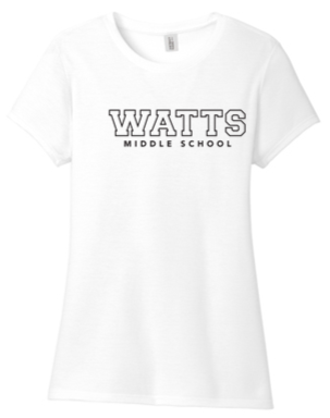 Ladies Crew neck tee-WTS24