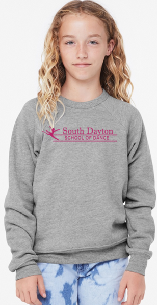 Youth Sponge Fleece Raglan Sweatshirt -SDSD24