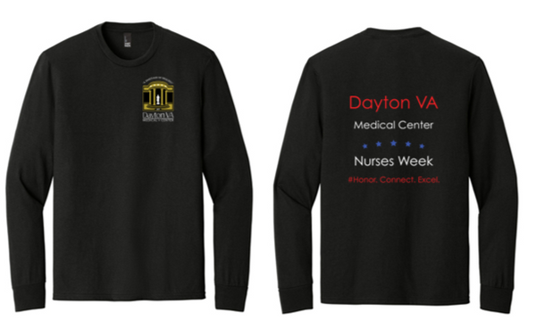 Nurses' Week Adult Tri blend Long Sleeve Tee -NVA25
