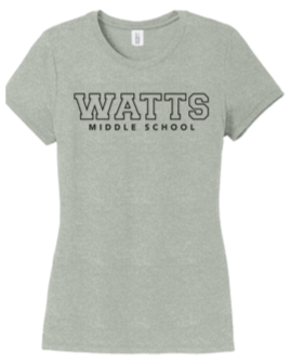 Ladies Crew neck tee-WTS24