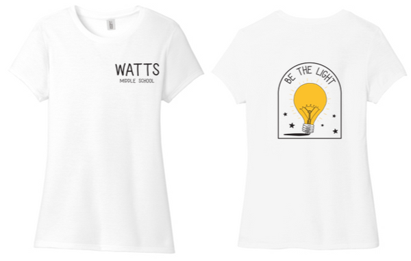 Ladies Crew neck tee-WTS24