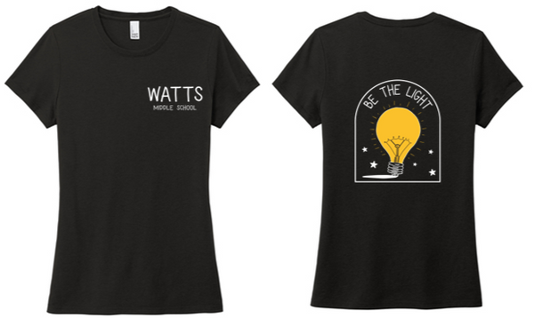 Ladies Crew neck tee-WTS24