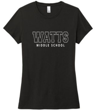 Ladies Crew neck tee-WTS24