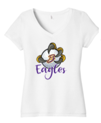 Ladies V Neck Tee - JGB23