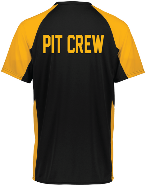 Pit Crew Color block Dri fit Tee-PTCCG25