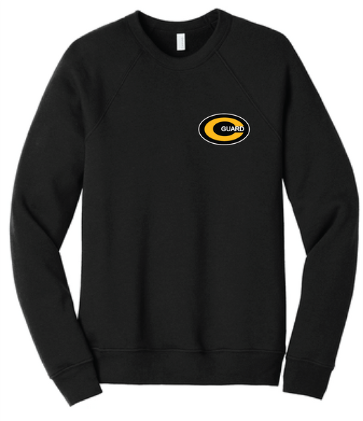 Sponge Fleece Raglan Crew Sweatshirt-CCG23