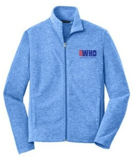 Heather Microfleece Full zip jacket ladies & Unisex -WHD23