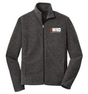 Heather Microfleece Full zip jacket ladies & Unisex -WHD23