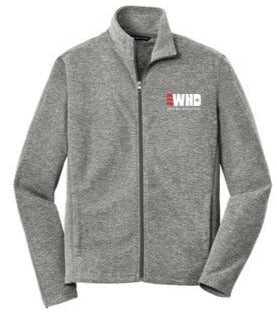 Heather Microfleece Full zip jacket ladies & Unisex -WHD23