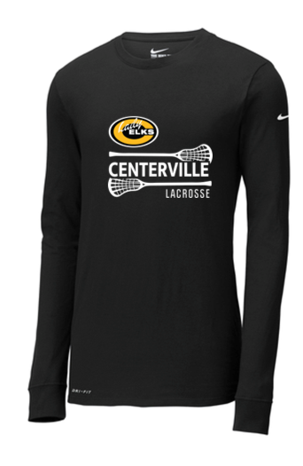 NIKE Dri fit Long Sleeve Tee-LLAX25