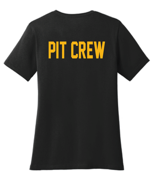 Pit Crew Ladies fit V-neck T-Shirt-PTCCG25