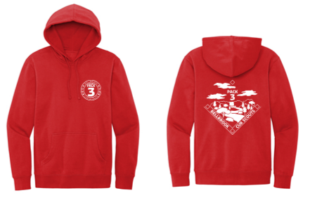 Youth & Adult  Hoodie - Pack3