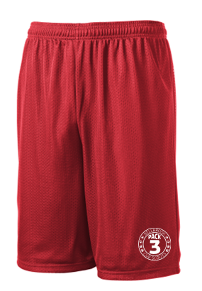 Youth & Adult Shorts- PACK3