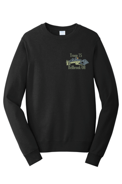 Long sleeve Cotton T-Shirt - Troop 75 2025