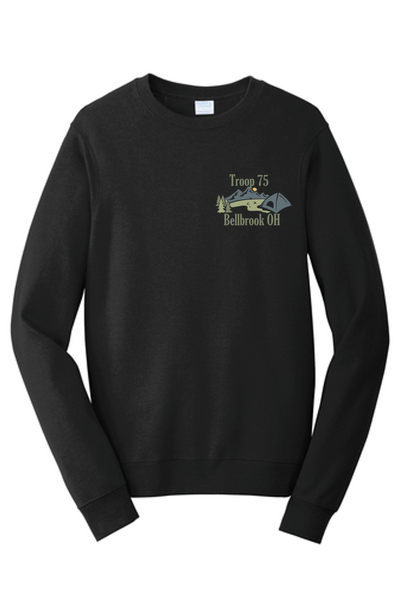 Long sleeve Cotton T-Shirt - Troop 75 2024