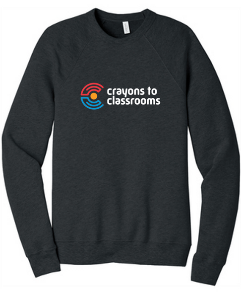 Sponge crew Fleece Raglan Sweatshirt- CTC24
