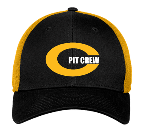 Stretch Mesh cap-CJB Pit Crew 23